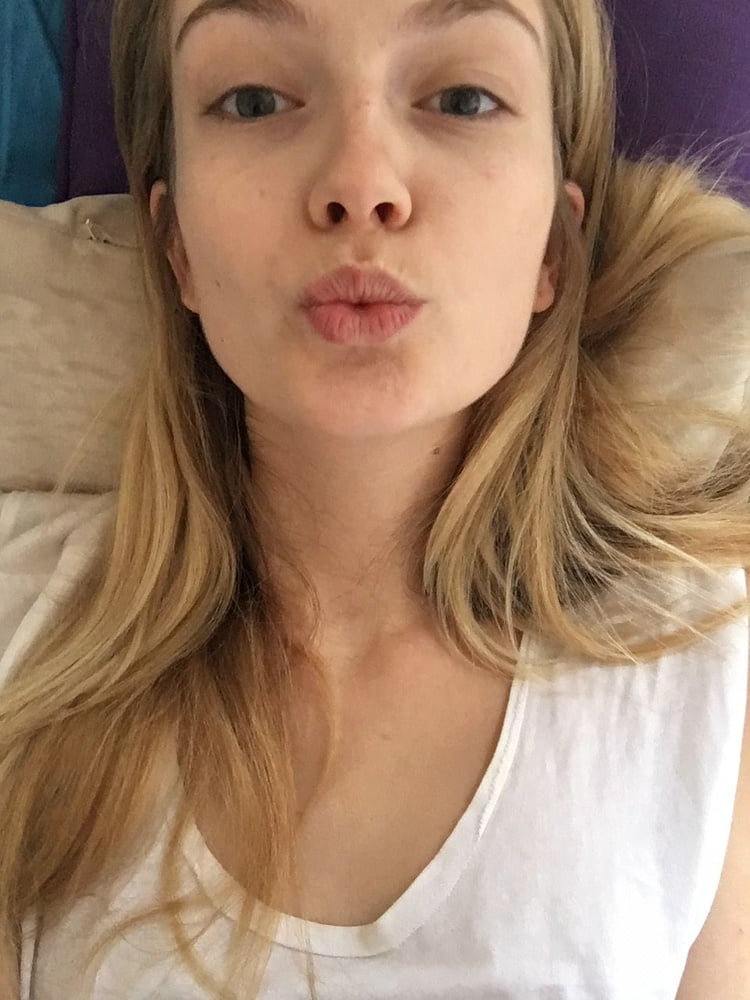 Petite Blonde Selfie