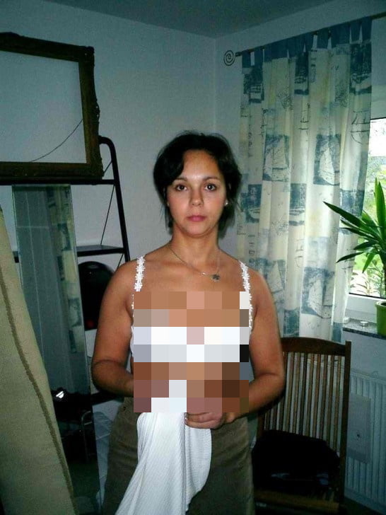 Amateur in Underwear Censored (loser) - 58 Photos 