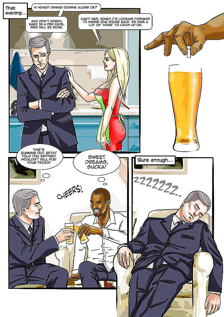 Interracial And Cuckold Comics Blackmailed Seduction 20