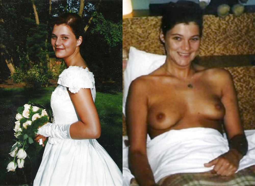 Free Real Amateur Brides - Dressed & Undressed 8 photos