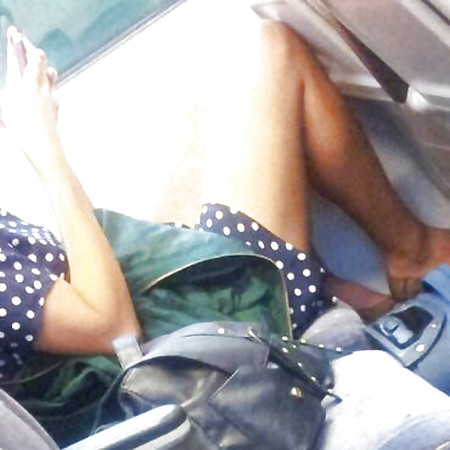 Sexy Young Teen On The Train