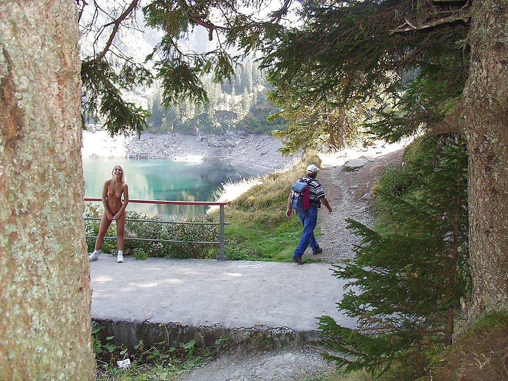 Free Nudist girl on vacation in Switzerland Part 2 - N. C. photos
