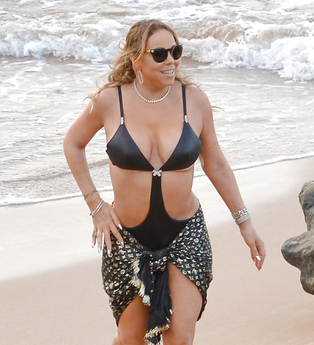 Mariah Carey At Beach In Hawaii Nip Slip Mq 61 Pics Xhamster 