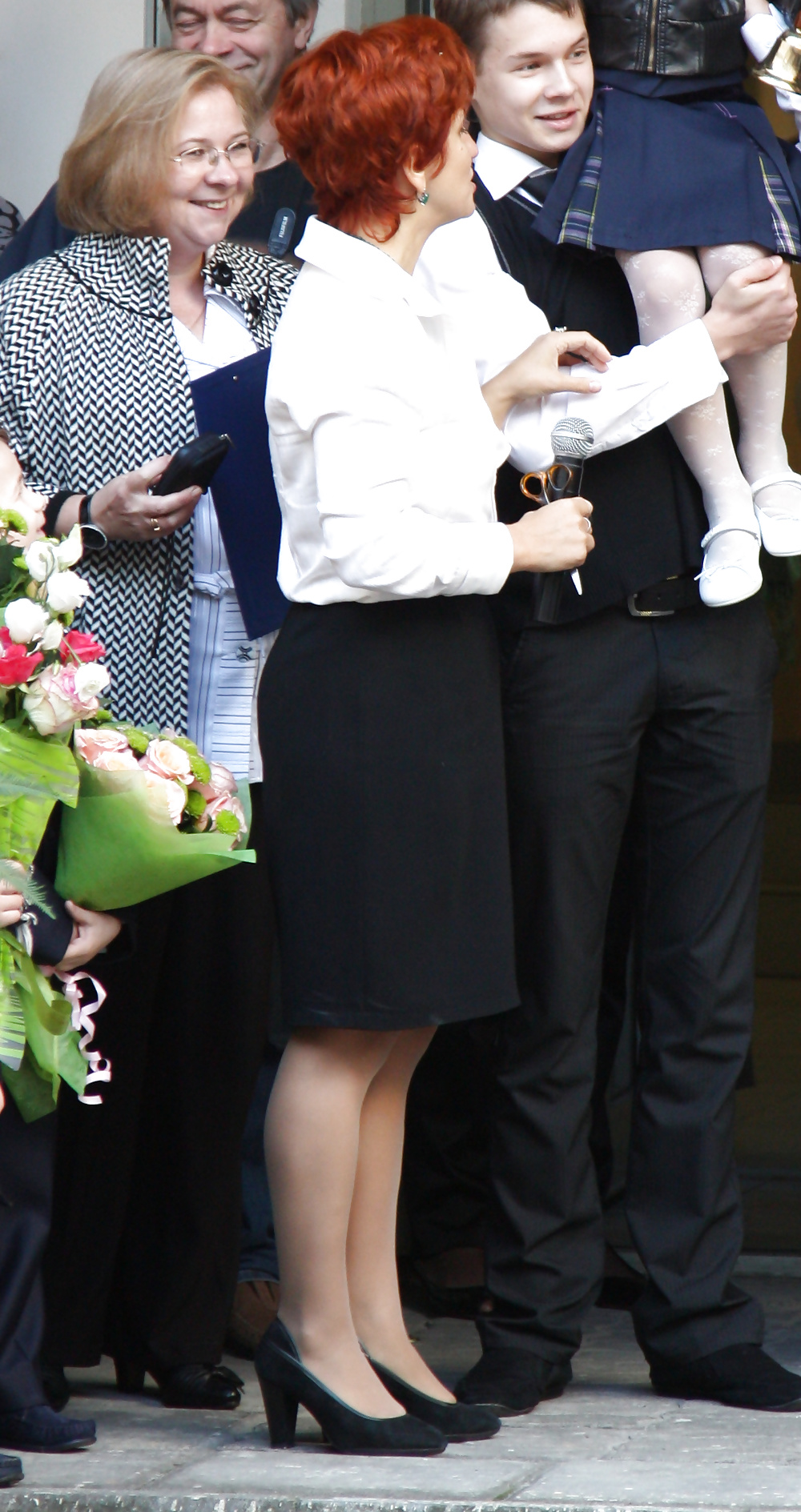 Free Russian Teacher in Pantyhose photos