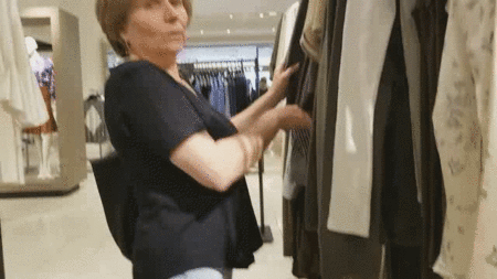 GIFs of amazing mature body #22