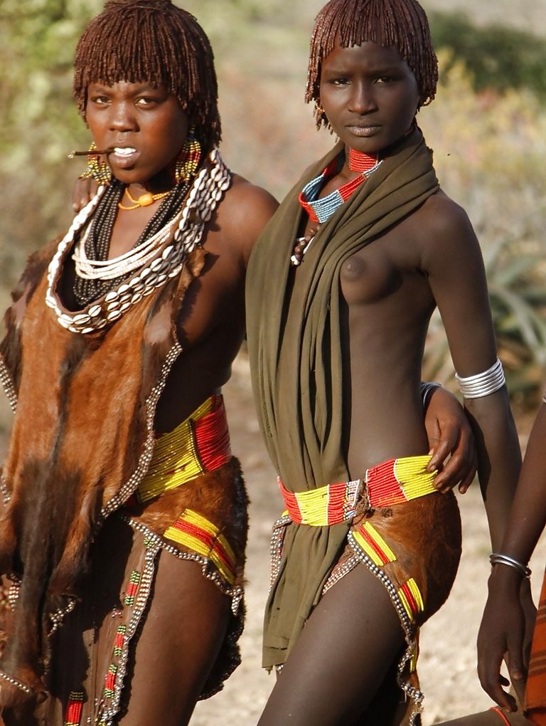 Free The Beauty of Africa Traditional Tribe Girls photos