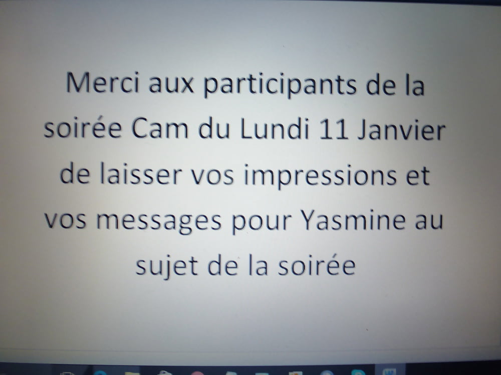 Free Yasmine, ma salope beurette en soiree cam photos