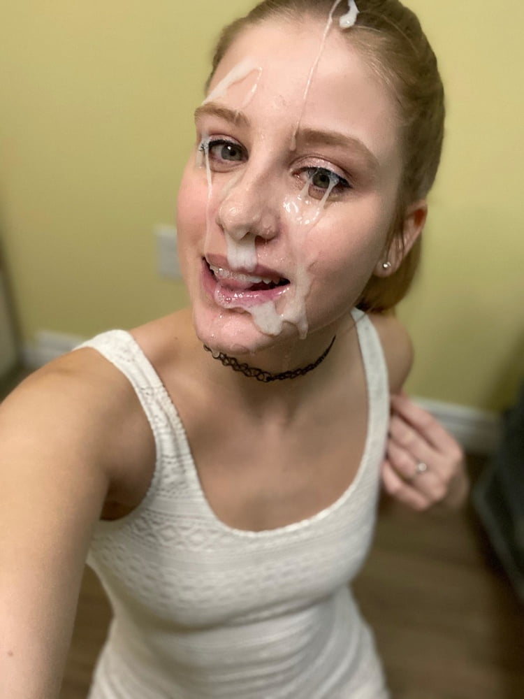 Porn blonde facial Facial