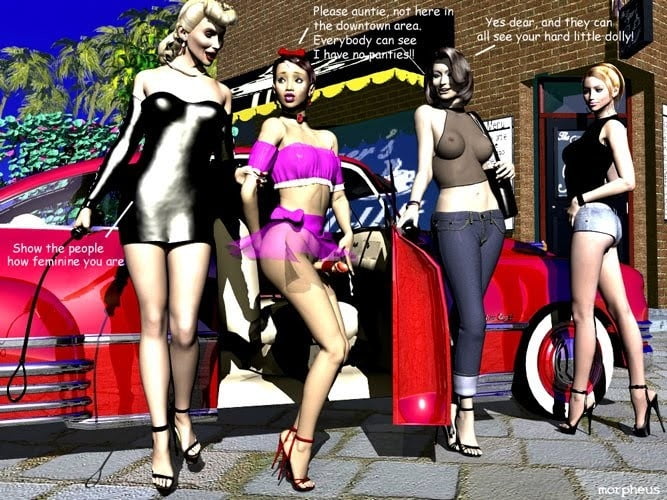 Sissy 3d Art By Morpheus Pink Panty 23 Pics Xhamster
