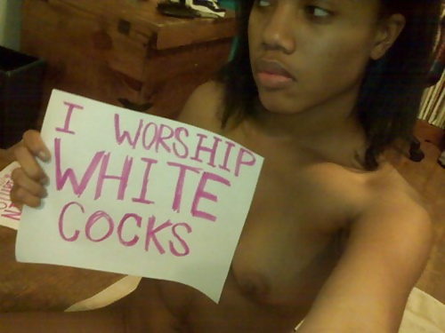 Free Black girls for white only photos