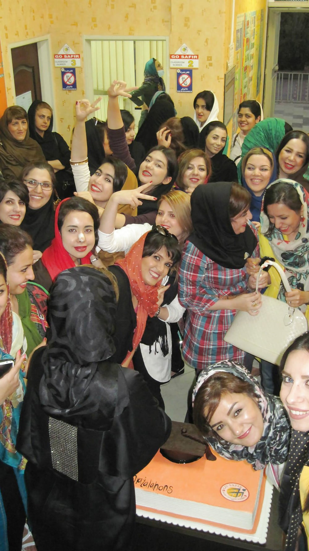 Free Persian Iranian Hijab Chicks in English school photos