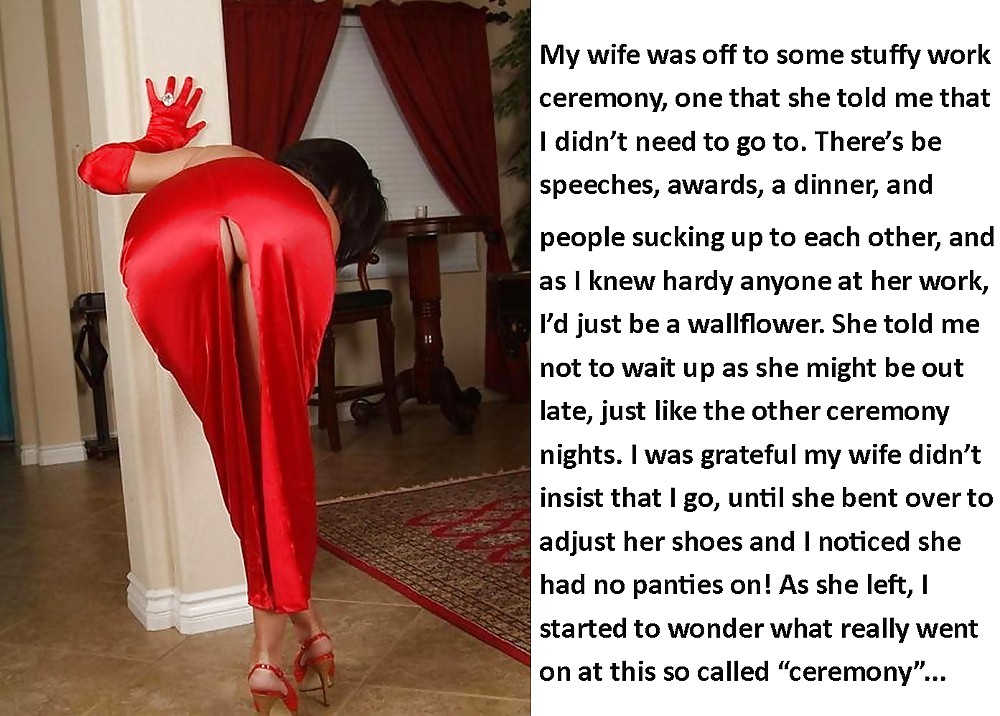 Free Cuckold captions -- wife goes out photos
