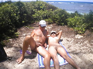 Free wife at a nude beach photos