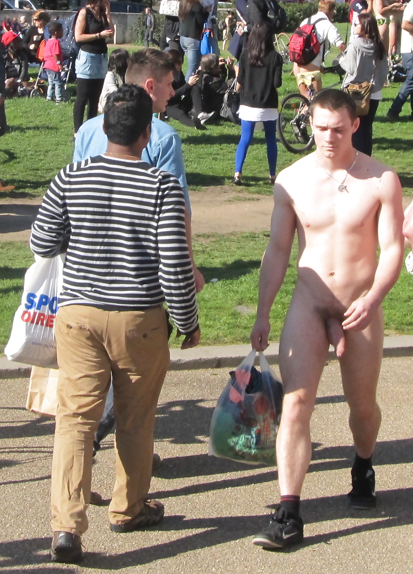Nude Males in Public - Solo 2A.
