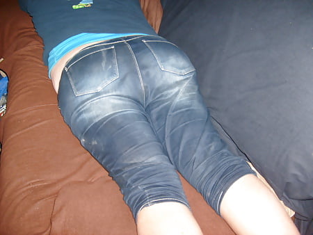jeans in Bbw ass