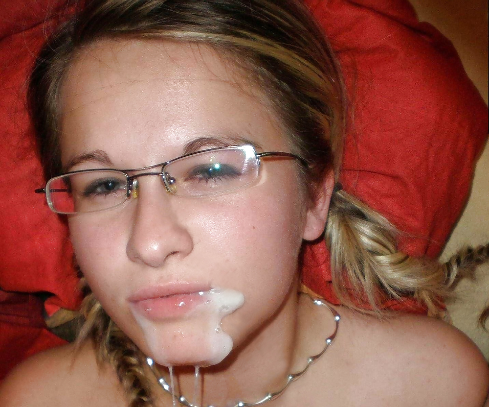 Free Girls With Glasses & Cum photos