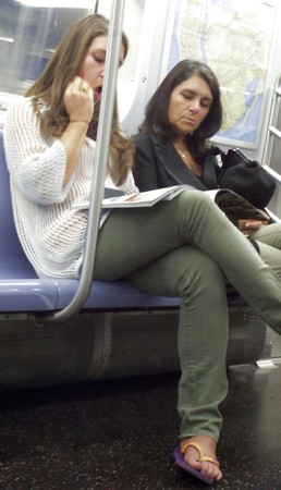 New York Subway Girls 68