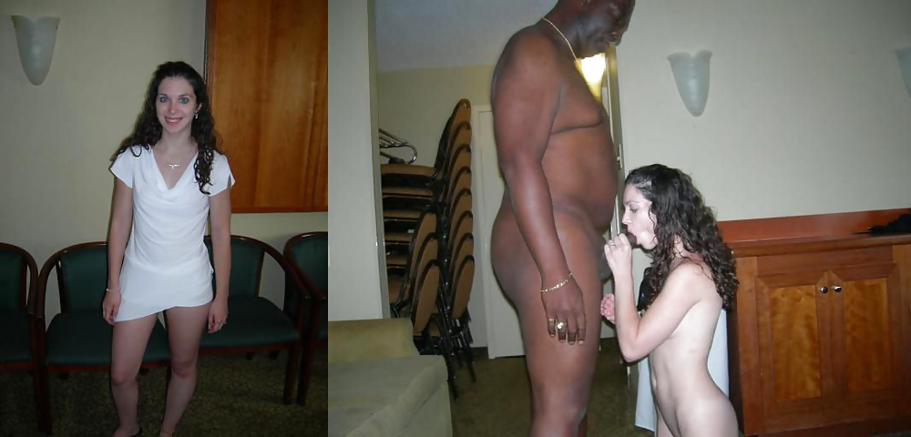 Free Your girlfriend before-after, dressed-undressed photos