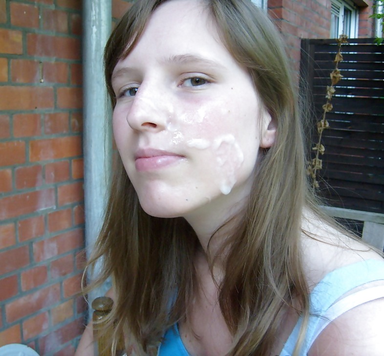 Free cum loving german teen Yvonne photos