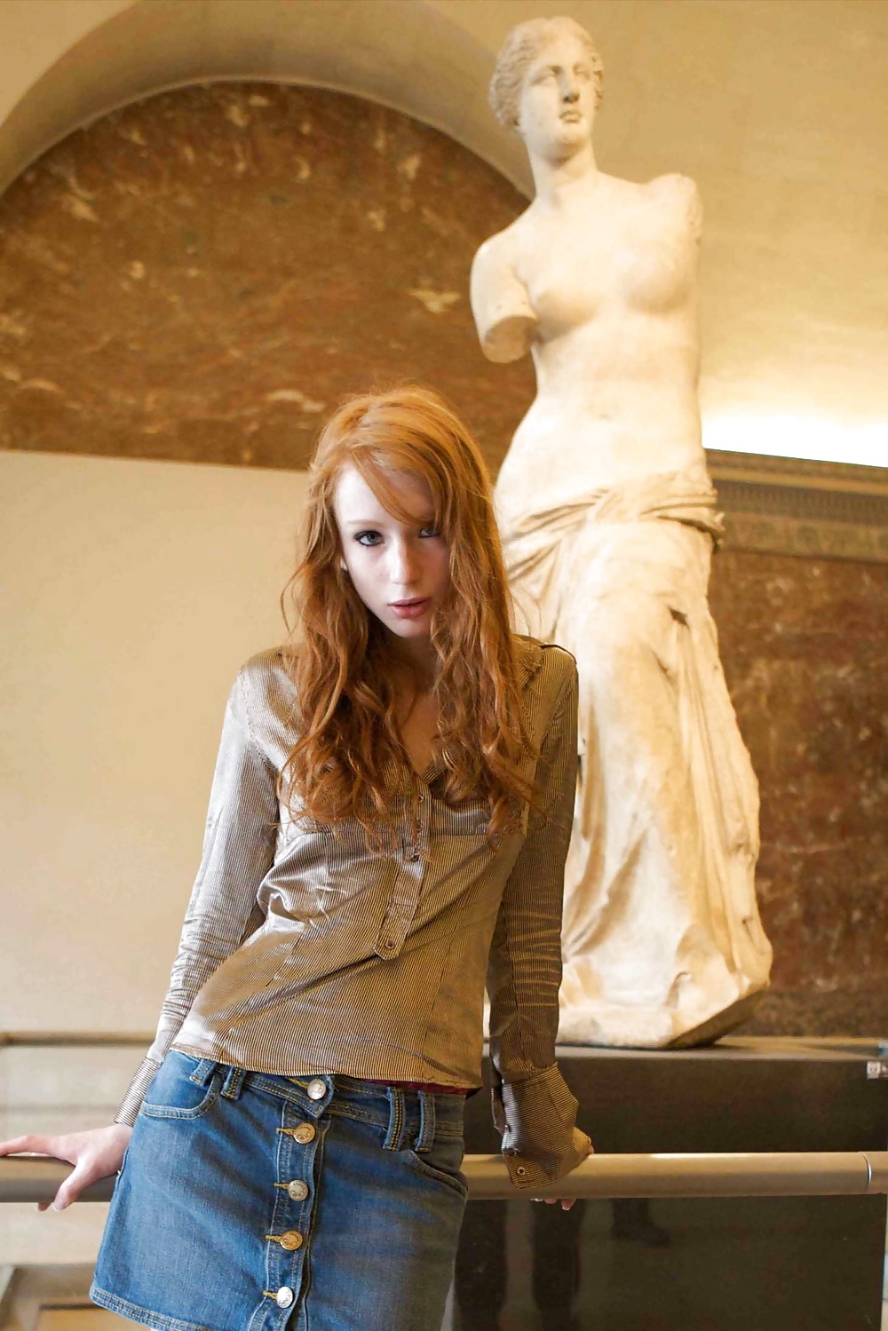 Free Stunning Ginger Teen Shows Her Body photos