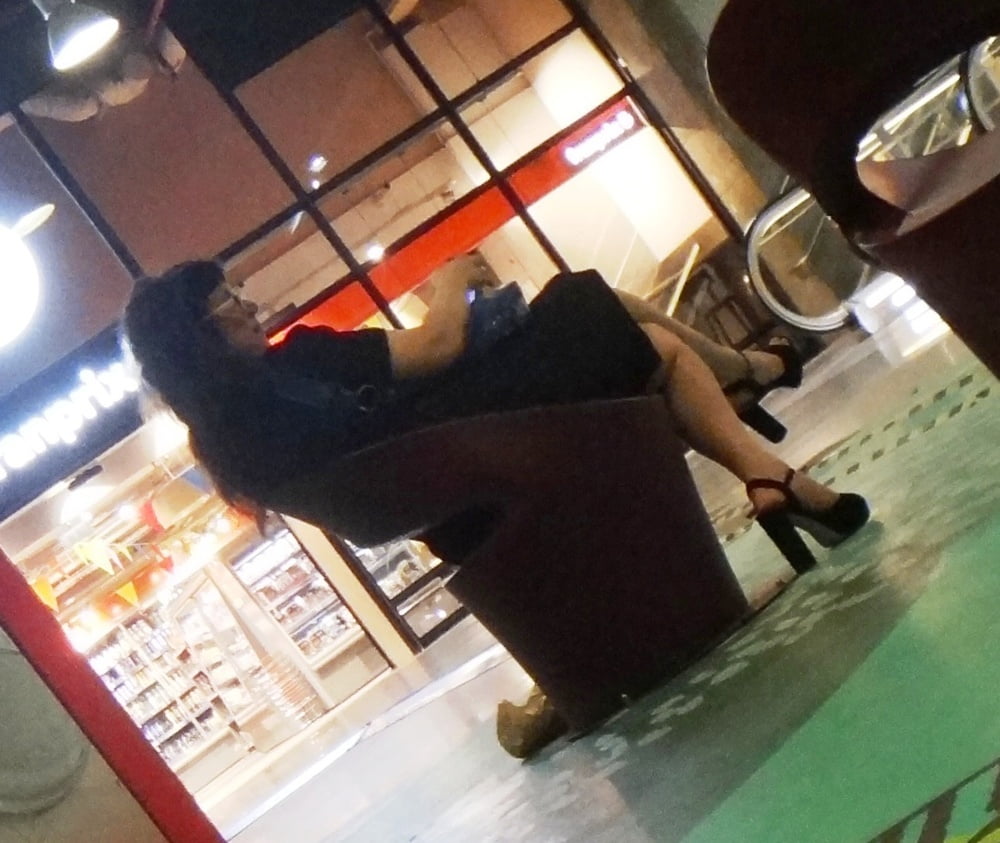 Candid mature in high heels photo #324419131