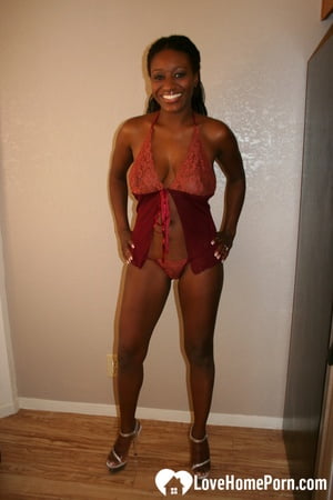 black hottie adores taking a white cock         