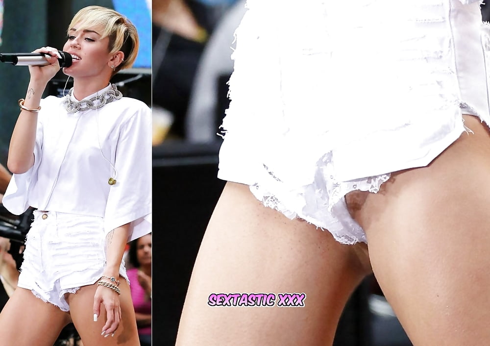 nude upskirt Miley cyrus nip slip