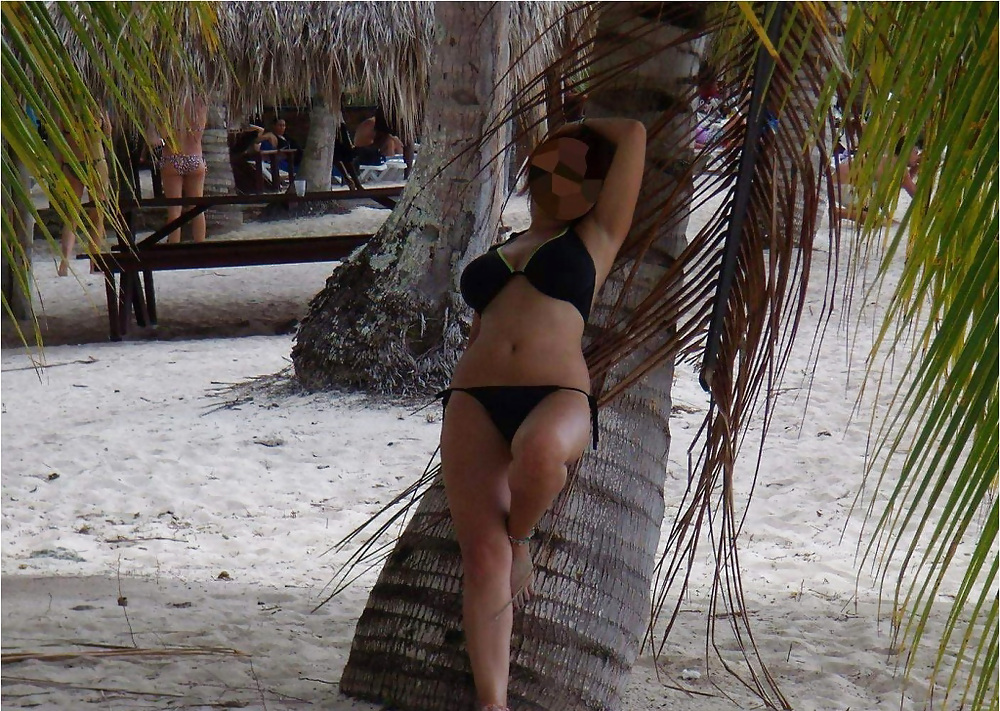 Free Mi esposa en la playa Punta Cana photos