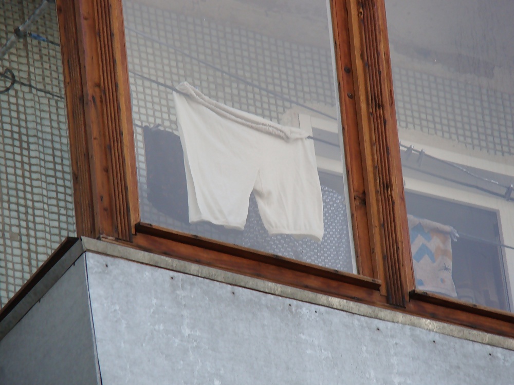 Free Knickers and panties on a clothesline! Amateur! photos