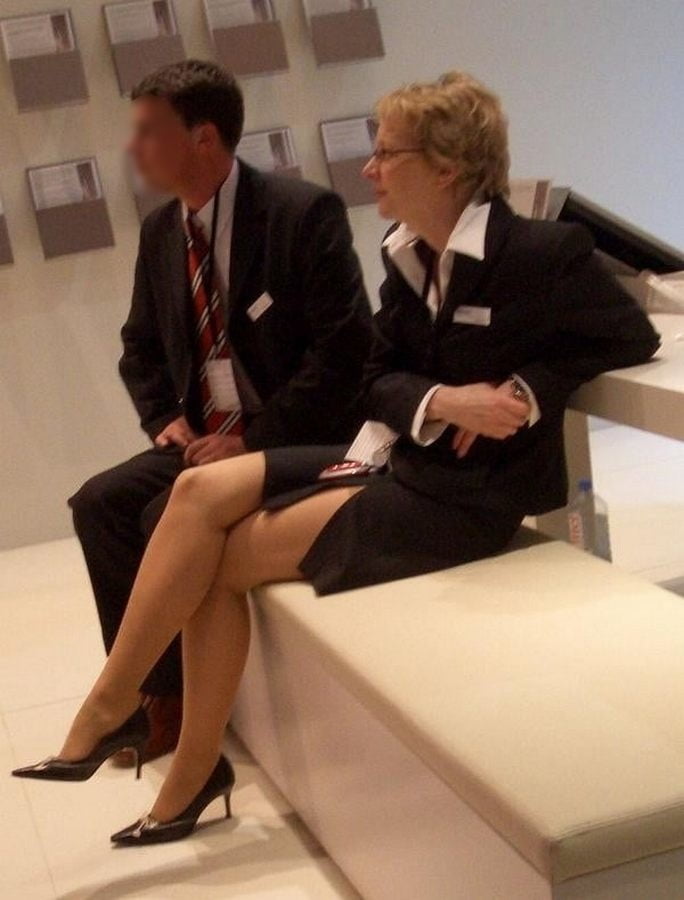 Business Bitches in Conference Pantyhose - 32 Photos 