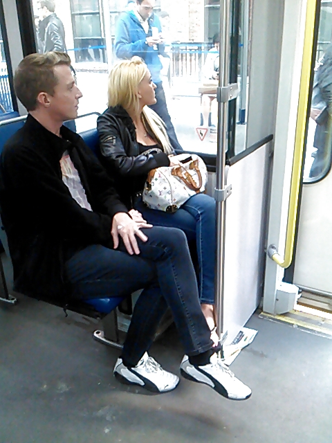 Free Voyeur - More asses and a blond hottie on the train photos