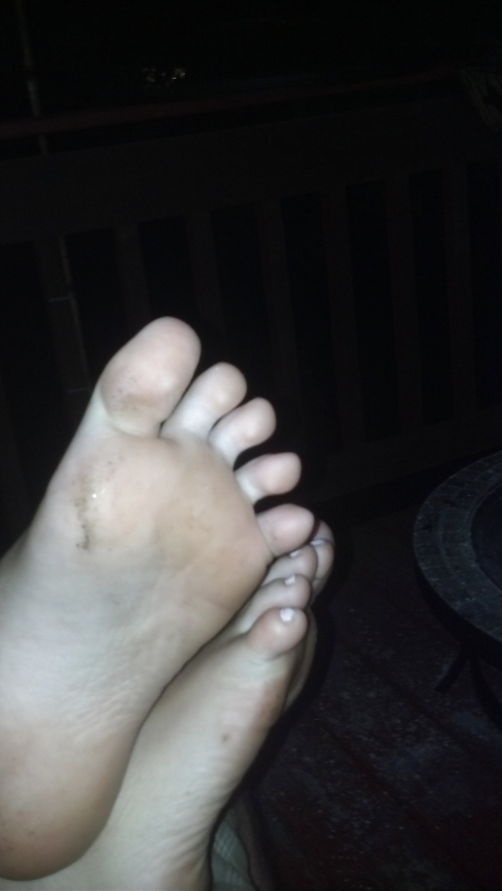 Free cum in me feet (hot wife) photos