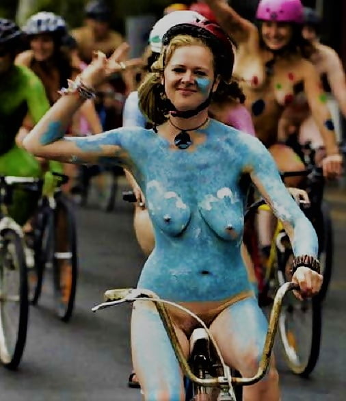 Free Previews from World Naked Bike Ride 2017 photos