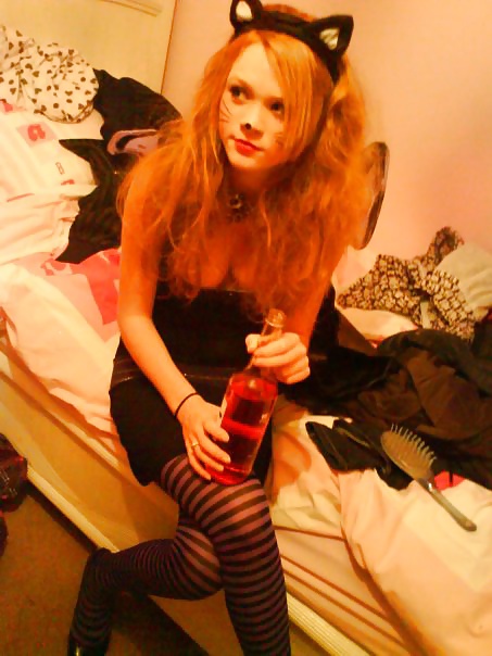 Free Would you empty your balls in chav Katie? photos