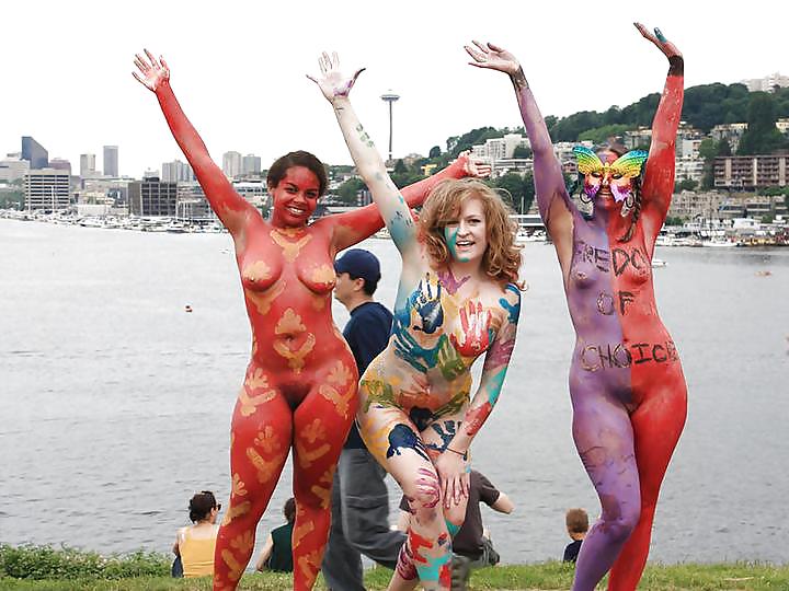 Free Nude Painted Ladies in Public Fetish Gallery 16 photos