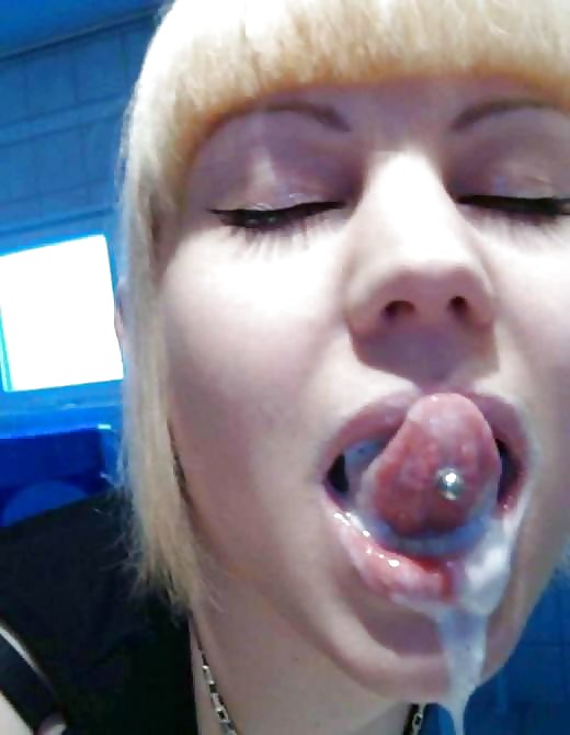 Free cum on face and in mouth photos