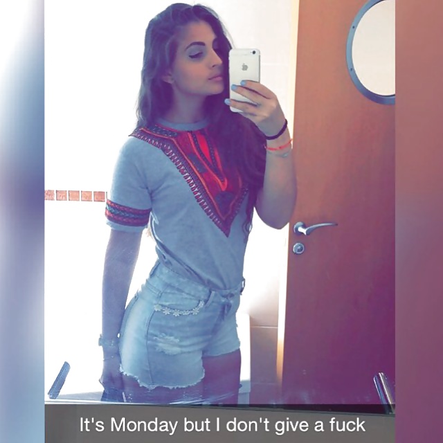 Free Arab beauty 62- Cum on her photos