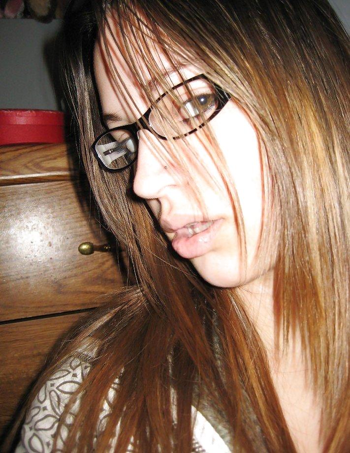 Free sexy in glasses photos