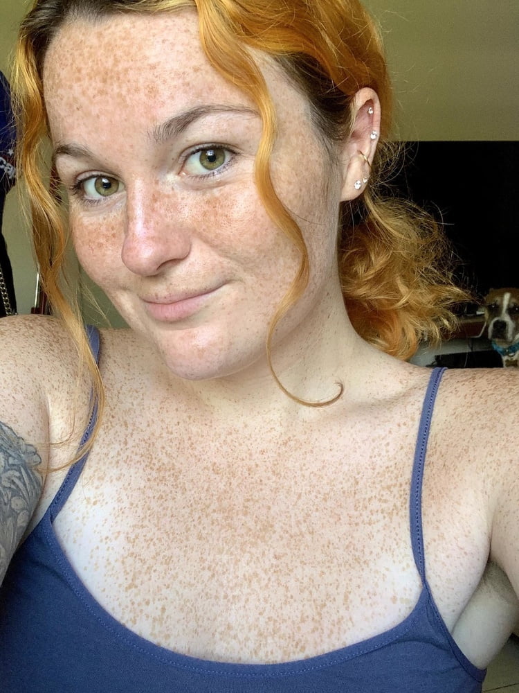 Messy sexy freckles domina