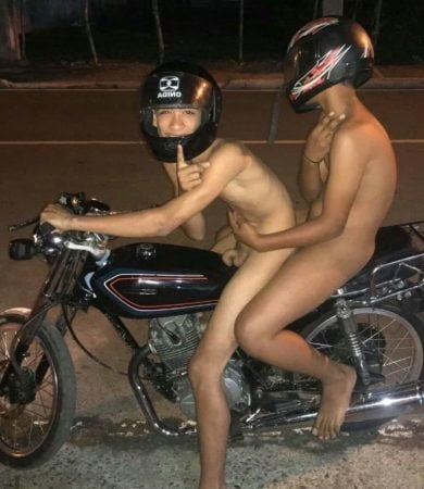 The Naked Man And His Motorcycle Pics XHamster