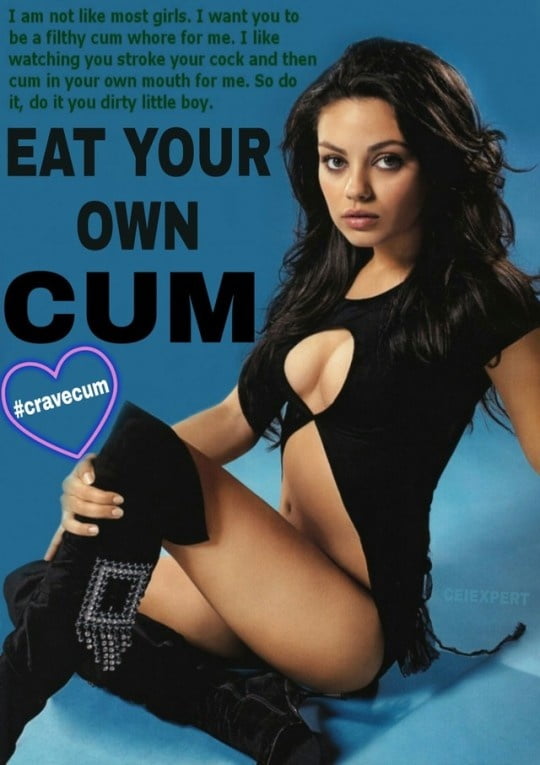 See And Save As Eat Your Own Cum Joi Cei Edging Captions Porn Pict