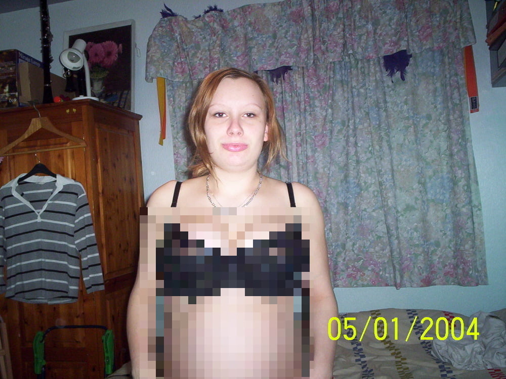 Amateur in Underwear Censored (loser) - 58 Photos 