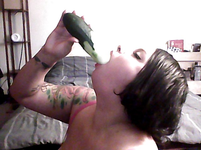 Free Me and one massive fucking cucumber!! photos