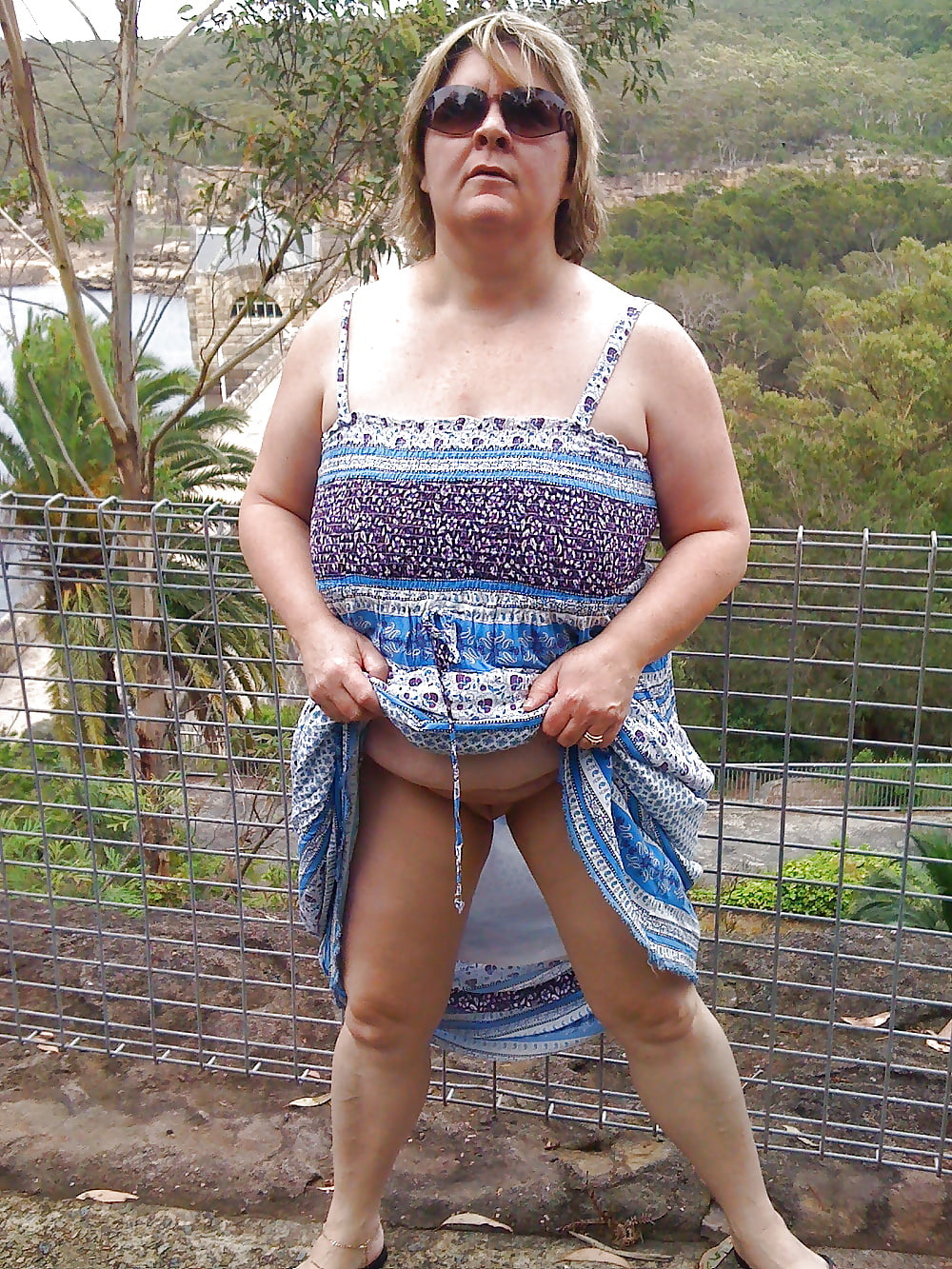 Free outdoors with bbw kathy photos