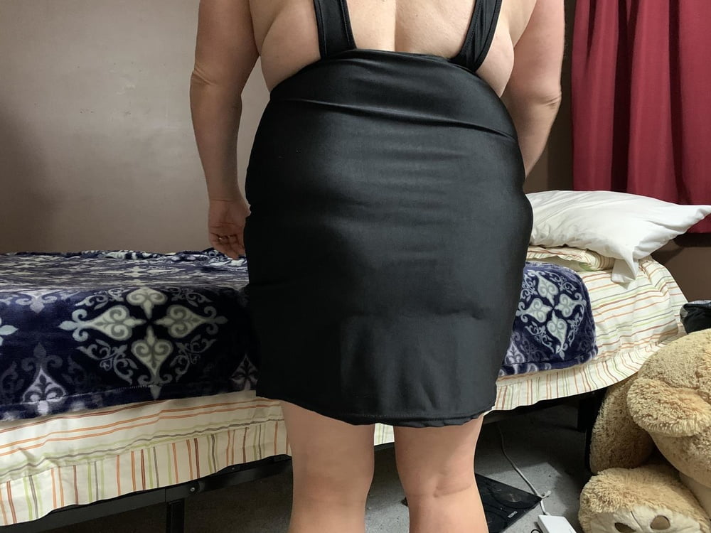 Sexy BBW Curvy Black Dress - 53 Pics 