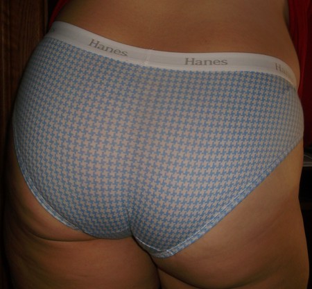 Wifes Ass In Hanes Panties