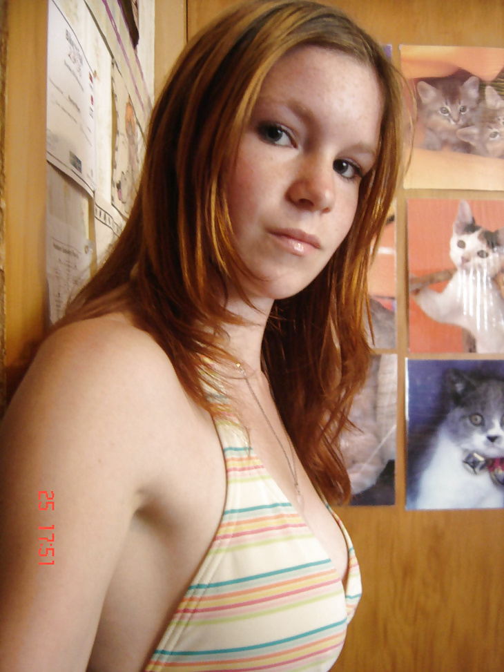 Free Redhead teen slut photos