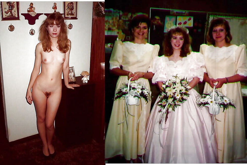 Free dressed undressed wedding photos