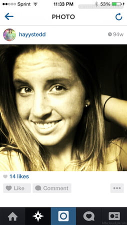 haley stedeford is always exposed         