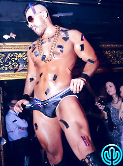 Free Real Stripp Show of Naked DJ (CFNM) photos